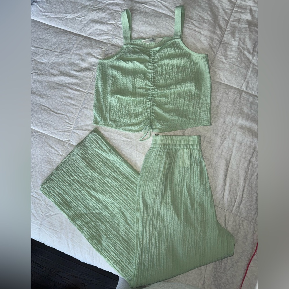 H&M Kids Green Matching Set